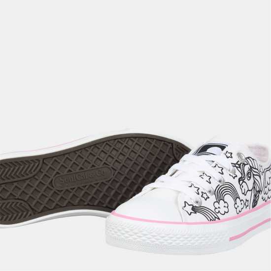 Soulcal Canvas Low Childrens Unicorn 