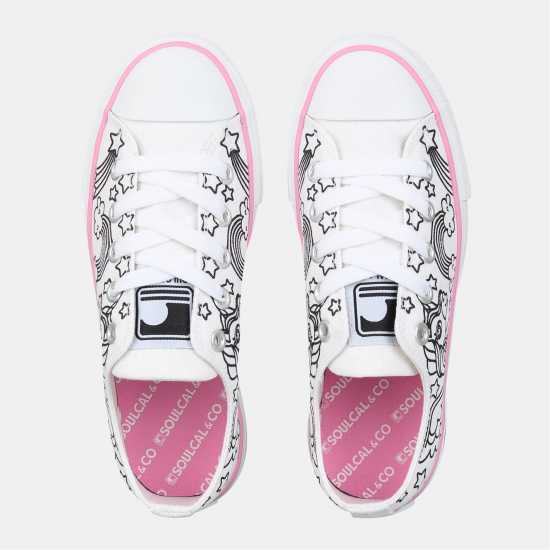 Soulcal Canvas Low Childrens Unicorn 