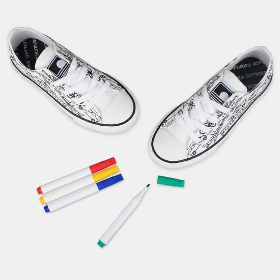 Soulcal Canvas Low Childrens Cars 