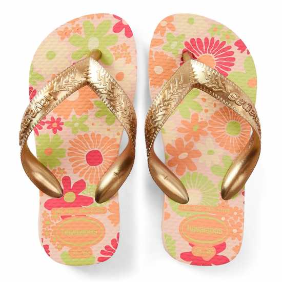 Havaianas Джапанки Unisex Kids' Pink Lemonade Flip Flops Dark Black 