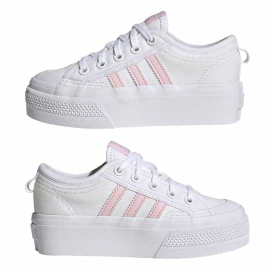 Adidas Nizza Platform Shoes Childrens  
