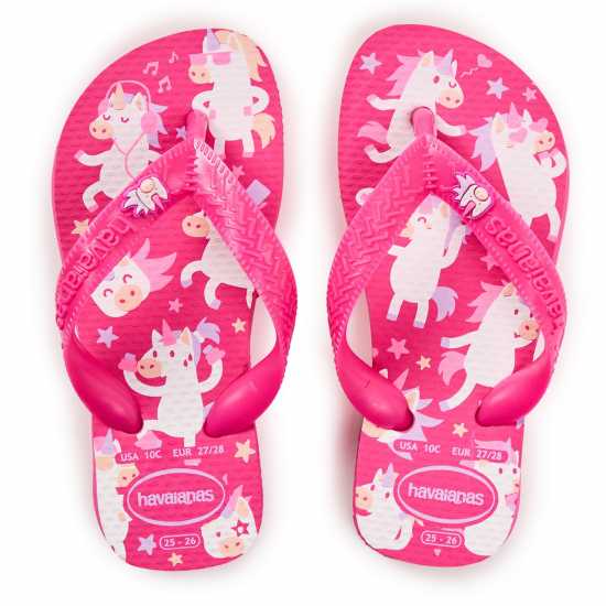 Havaianas Джапанки Unisex Kids Flip Flops Dark Black 