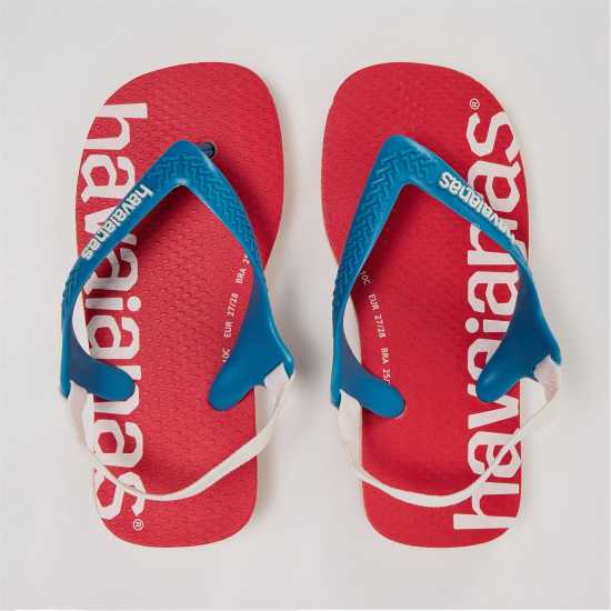 Havaianas Джапанки Unisex Kids Baby Logomania Salmon Flip Flops Ballet Rose 