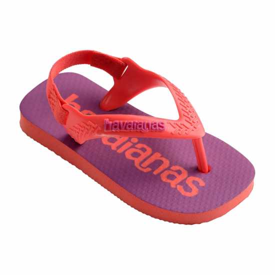 Havaianas Джапанки Unisex Kids Baby Logomania Salmon Flip Flops Salmon 