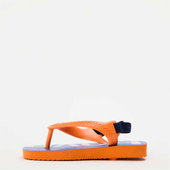 Havaianas Джапанки Unisex Kids Baby Logomania Salmon Flip Flops Begonia Orange 