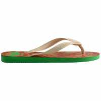 Havaianas Джапанки Kids' Top Animals Grey Silver Flip Flops Leaf Green 