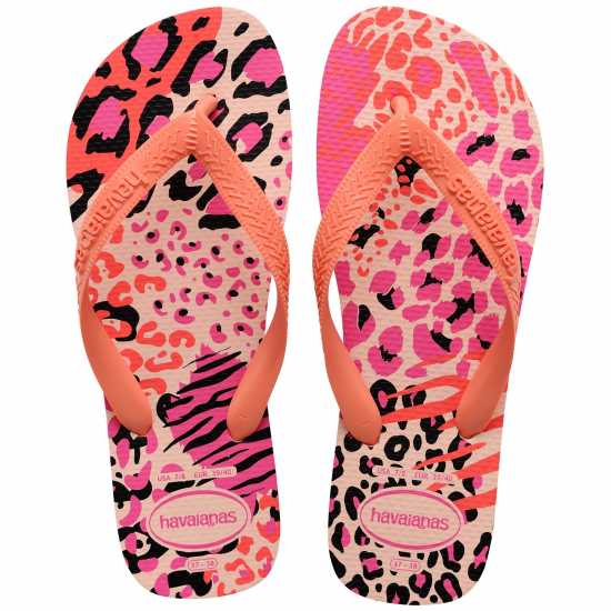 Havaianas Джапанки Kids' Top Animals Grey Silver Flip Flops Multi 