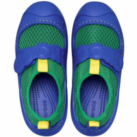 Crocs Kids Swiftwater Splash Clogs Зелена Ивица 