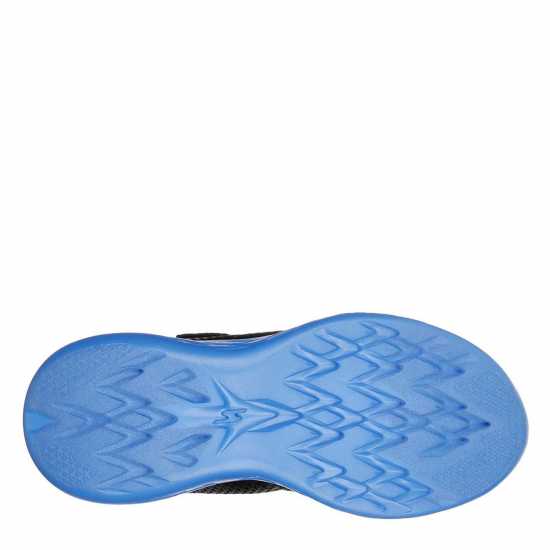 Skechers Маратонки За Малки Деца Gorun 600 Infant Trainers Черно/Синьо/Лайм Детски маратонки за бягане