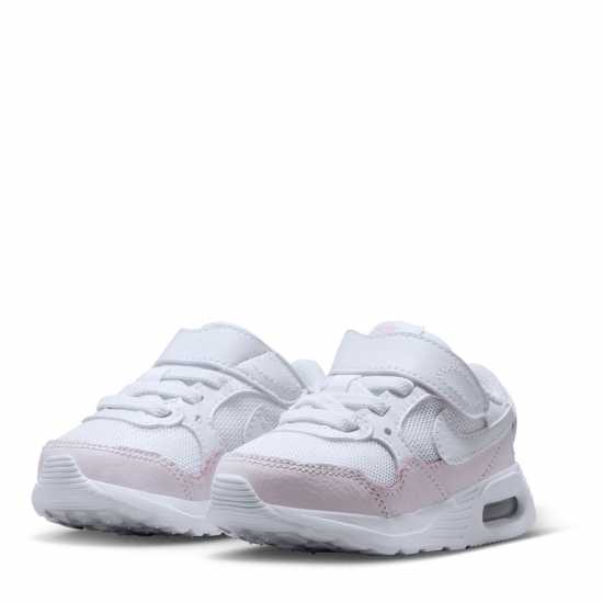 Nike Маратонки За Малко Момиченце Air Max Sc Infant Girls Trainers White/Wht/Pink Детски маратонки