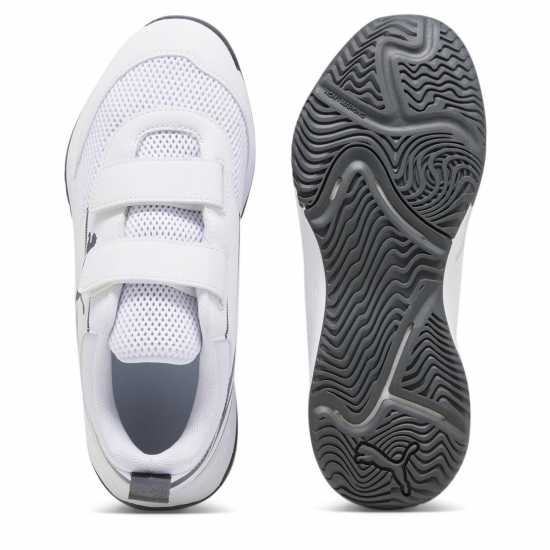 Puma Юношески Обувки Ii Running Shoes Junior White/Grey Детски маратонки