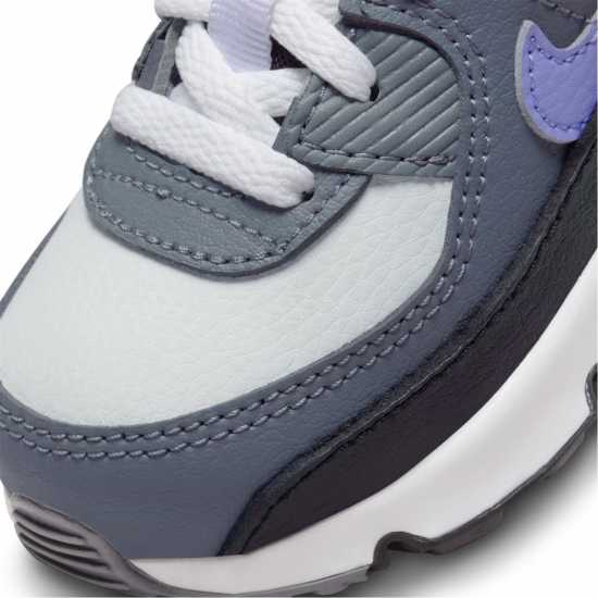 Nike Air Max 90 Ltr Baby/toddler Shoes Grey/Purple Детски маратонки