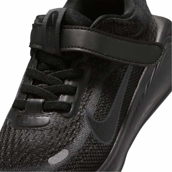 Nike Stellar Ride Runner Childrens Трикратно черно 