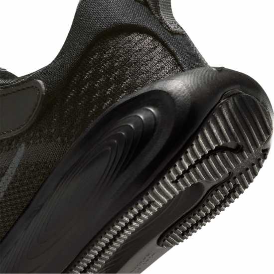 Nike Stellar Ride Runner Childrens Трикратно черно 