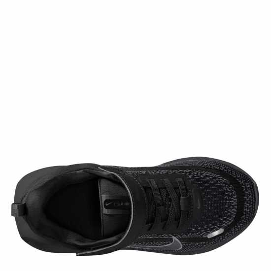 Nike Stellar Ride Runner Childrens Трикратно черно 