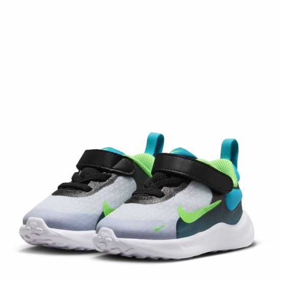 Nike Revolution 7 Baby/toddler Shoes Black/Green Детски маратонки