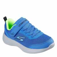 Skechers Lightweight Gore & Strap Sneaker Runners Boys  