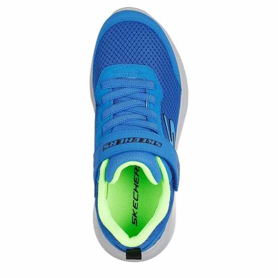 Skechers Lightweight Gore & Strap Sneaker Runners Boys  