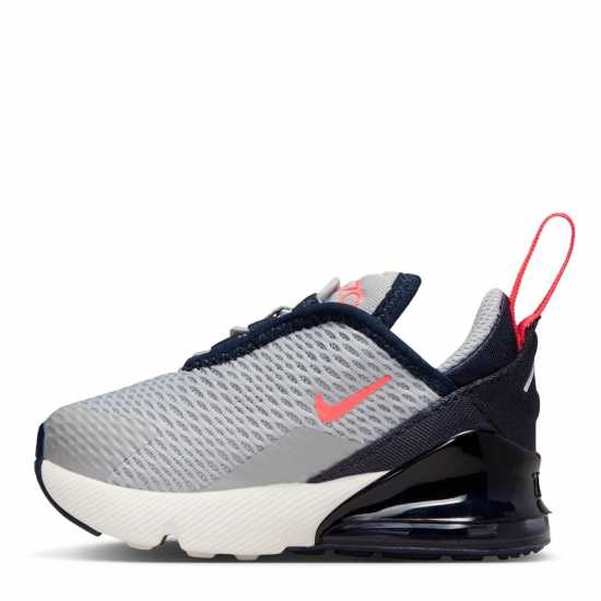 Nike Air Max 270 Trainer Infant Boys Grey/Red Детски маратонки