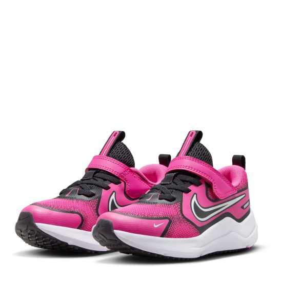 Nike Cosmic Runners Childrens Розово/Черно 