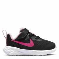 Nike Revolution 6 Shoes Infants Black/Pink Детски маратонки