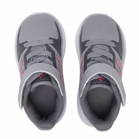 Adidas Детски Спортни Обувки Runfalcon 2 Running Shoes Infant Girls Grey/Pink Детски маратонки
