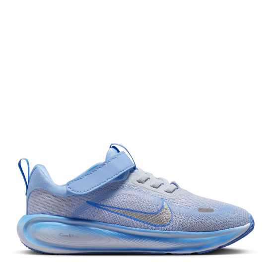 Nike Stellar Ride Runners Childrens МетСилв/Син 