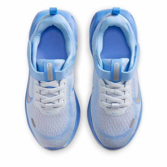Nike Stellar Ride Runners Childrens МетСилв/Син 