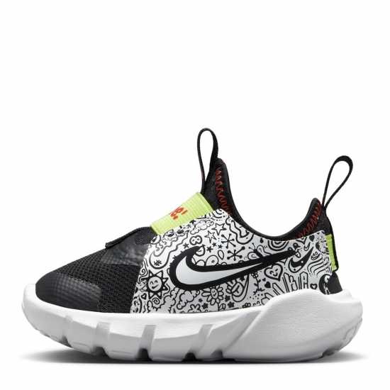Nike Flex Runner 2 Baby/toddler Shoes Black/White/Red Детски маратонки