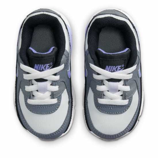 Nike Air Max 90 Trainers Infant Boys Navy/Red Детски маратонки