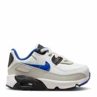Nike Air Max 90 Trainers Infant Boys White/Blue/Blk Детски маратонки