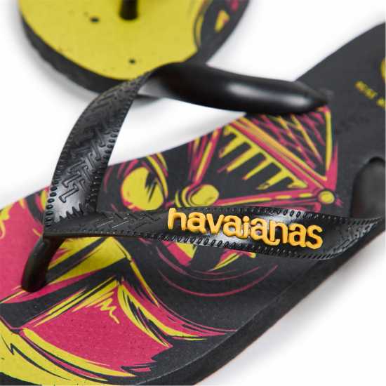 Havaianas Джапанки Kids' Star Wars Flip Flops Black/Yellow 