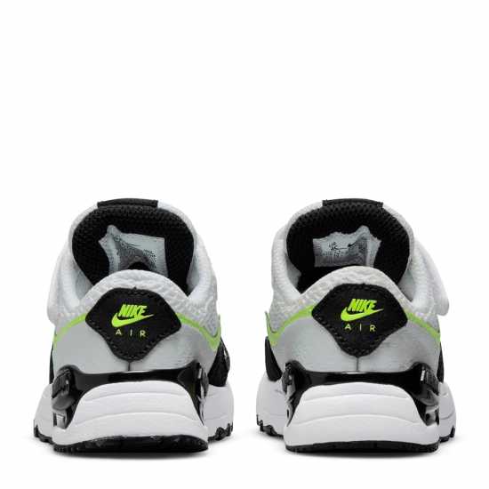 Nike Air Max System Baby Sneakers White/Volt/Blk Детски маратонки