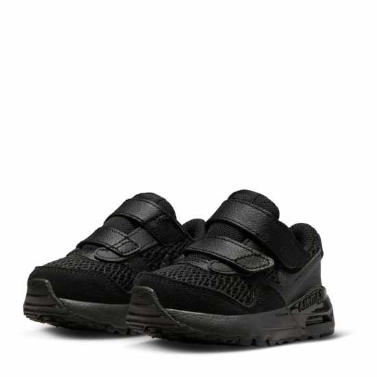 Nike Air Max System Baby Sneakers Black/Grey Детски маратонки