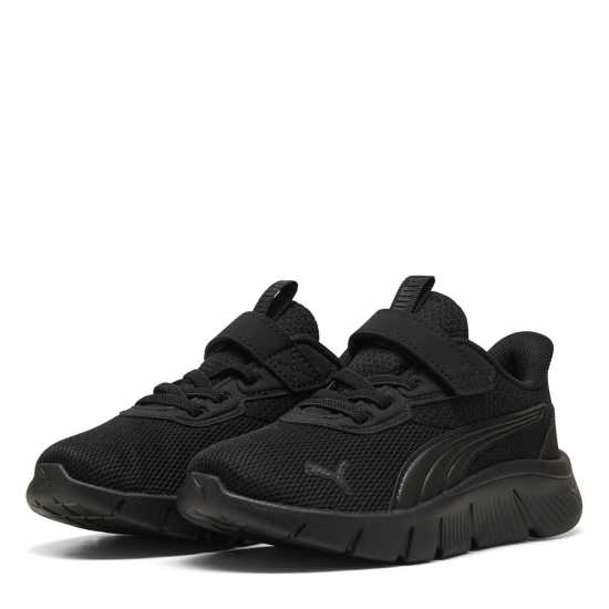 Puma Flexfocus Modern Running Shoes Childrens Трикратно черно Puma Flexfocus Modern Running Shoes Childrens Трикратно черно