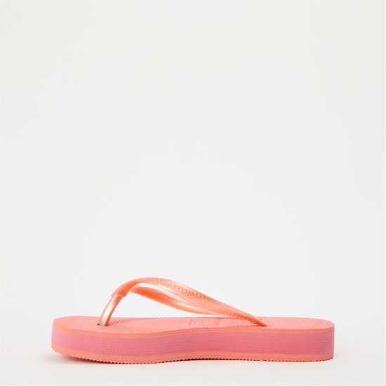 Havaianas Джапанки Kids' Slim Flatform Golden Flip Flops PEACH ROSE 