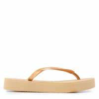 Havaianas Джапанки Hav. Slim Flatform Golden 33/34 Flip Flops Girls Havaianas Джапанки Hav. Slim Flatform Golden 33/34 Flip Flops Girls