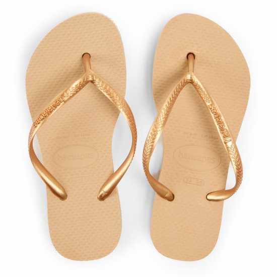 Havaianas Джапанки Hav. Slim Flatform Golden 33/34 Flip Flops Girls Havaianas Джапанки Hav. Slim Flatform Golden 33/34 Flip Flops Girls