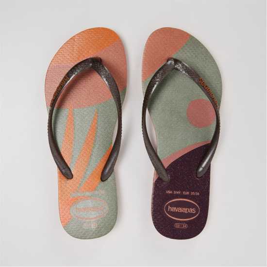 Havaianas Джапанки Kids' Slim Palette Glow Velvet Rose Flip Flops Crocus Rose 