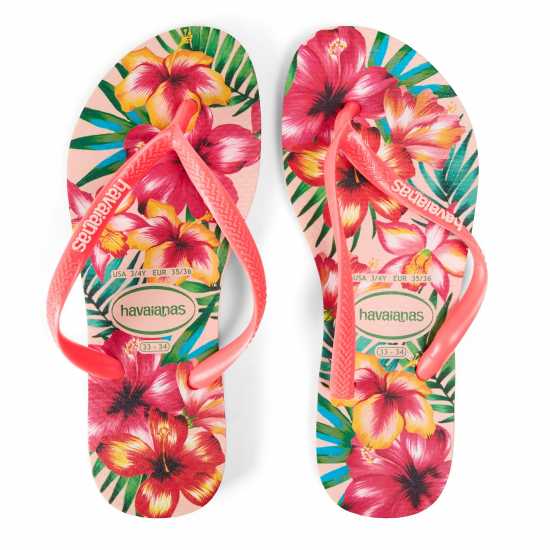 Havaianas Джапанки Kids' Slim Palette Glow Velvet Rose Flip Flops Multi 