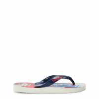 Havaianas Джапанки Kids' Top Marvel Ii Blue Water Flip Flops White 