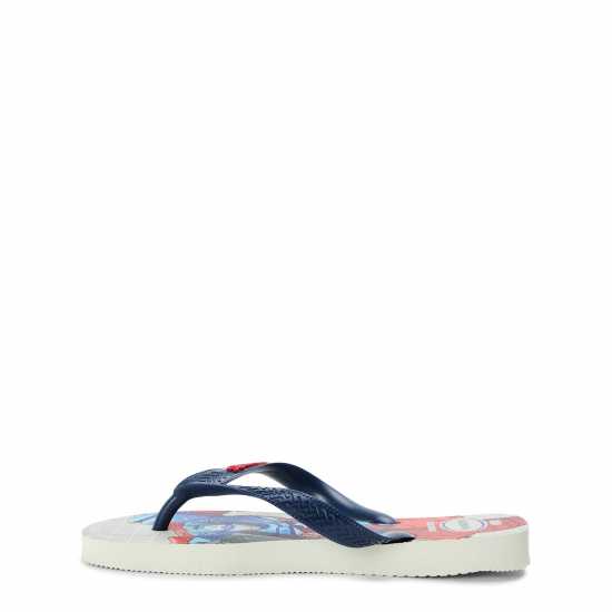Havaianas Джапанки Kids' Top Marvel Ii Blue Water Flip Flops White 