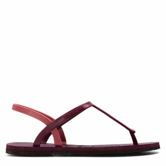 Havaianas Kids' Hav You Paraty Rj Black Flip Flops Purple Soil 