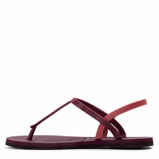 Havaianas Kids' Hav You Paraty Rj Black Flip Flops Purple Soil 