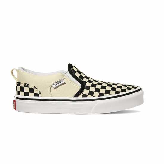 Vans Asher Check Trainers Juniors