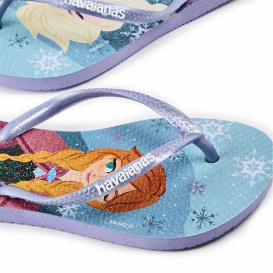 Havaianas Джапанки Unisex Kids Slim Princess Citronella Flip Flops Lilac Breeze 