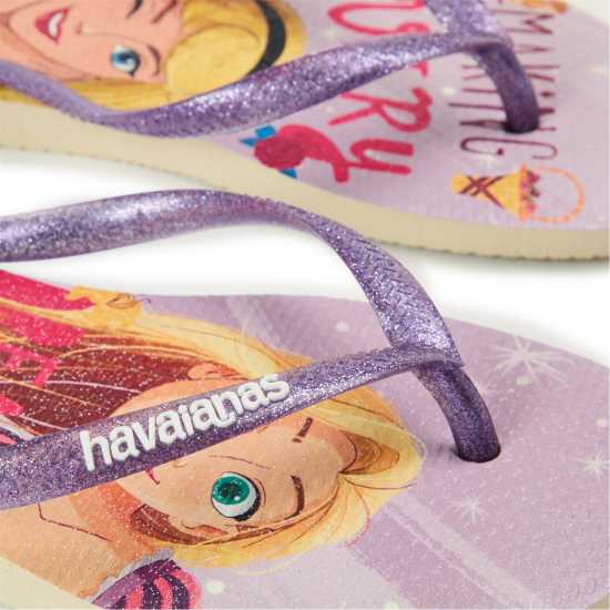 Havaianas Джапанки Unisex Kids Slim Princess Citronella Flip Flops Beige 