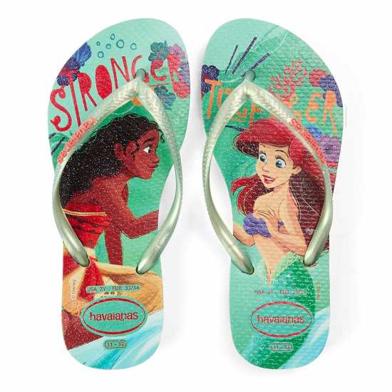 Havaianas Джапанки Unisex Kids Slim Princess Citronella Flip Flops Citronella 