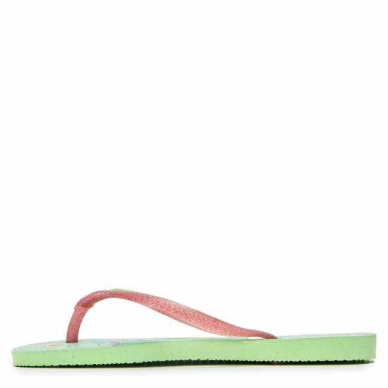 Havaianas Джапанки Unisex Kids Slim Princess Citronella Flip Flops Green Multi 