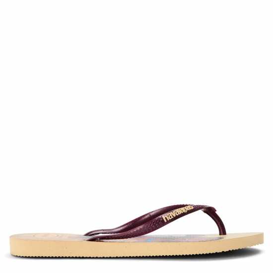 Havaianas Джапанки Unisex Kids Slim Princess Citronella Flip Flops Gold 